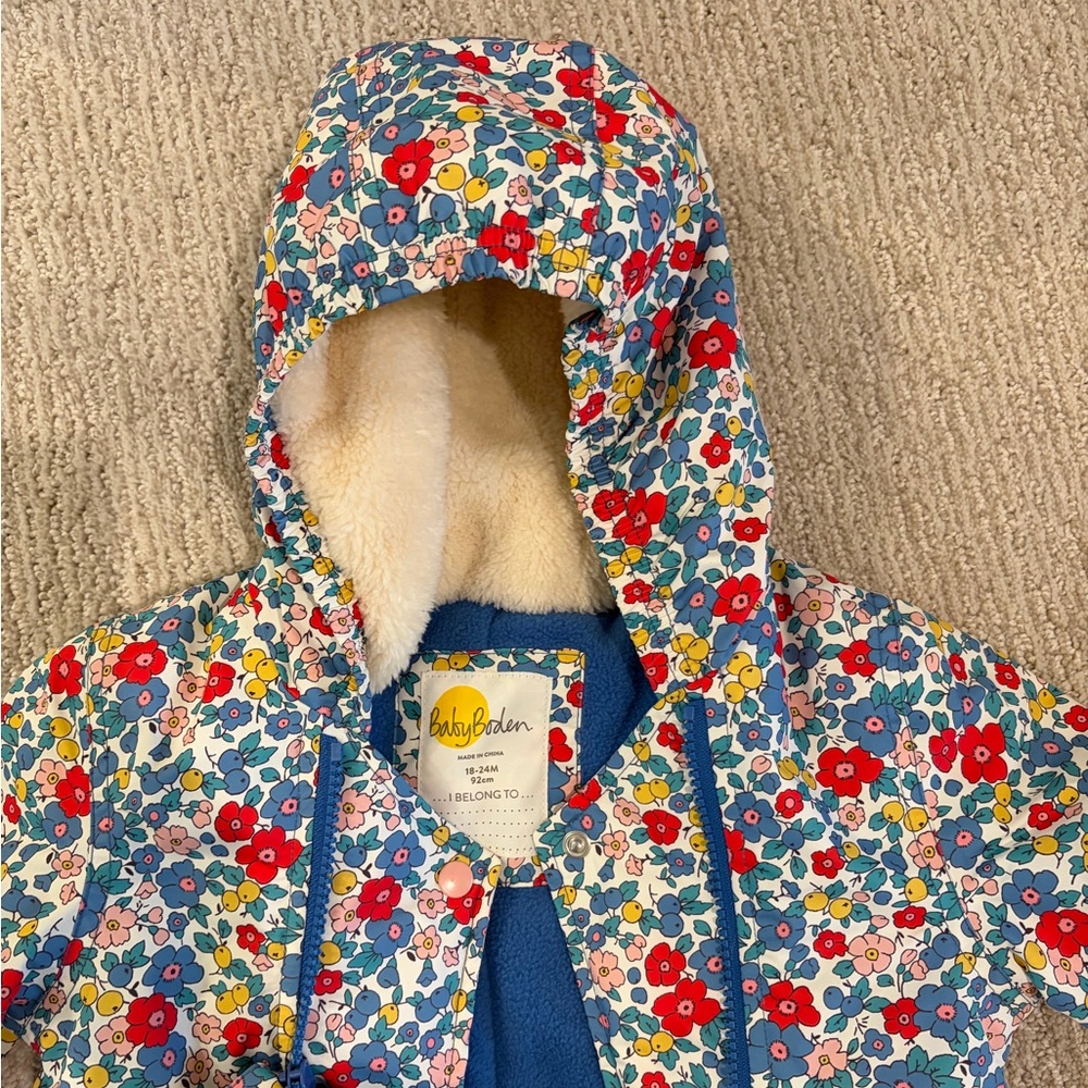 Baby Boden Snowsuit